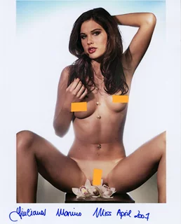 Giuliana Marino autograph