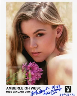 Amberleigh West autograph
