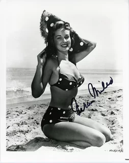 Vera Miles autograph