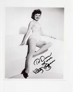 Betty Lynn autograph