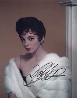 Joan Collins autograph