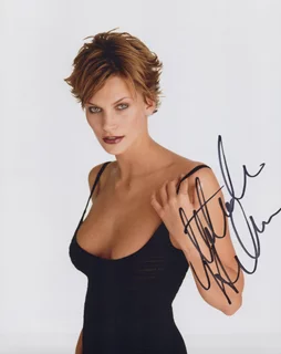 Natasha Henstridge autograph