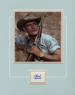 Chuck Connors autograph