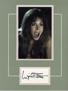 Ingrid Pitt autograph