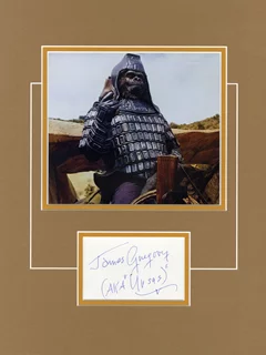 James Gregory autograph