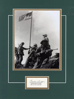 Charles W. Lindberg autograph