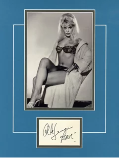 Elke Sommer autograph
