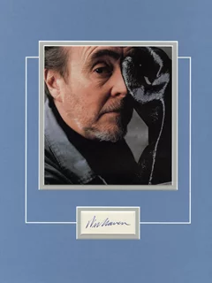 Wes Craven autograph