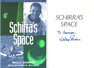 Wally Schirra autograph