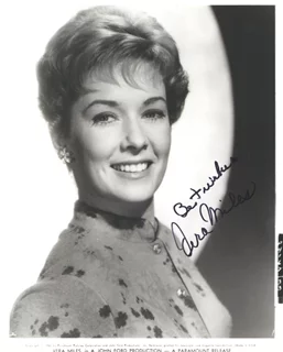 Vera Miles autograph