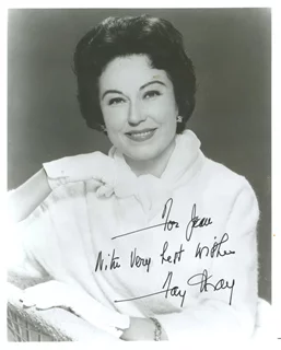Fay Wray autograph
