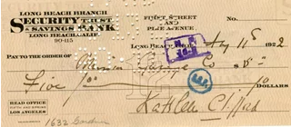 Kathleen Clifford autograph