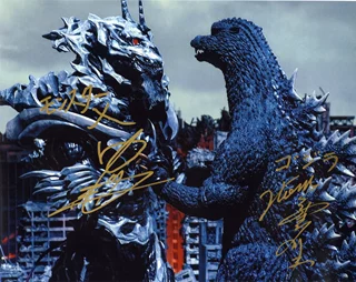Godzilla: Final Wars autograph