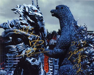 Godzilla: Final Wars autograph