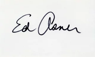Ed Asner autograph