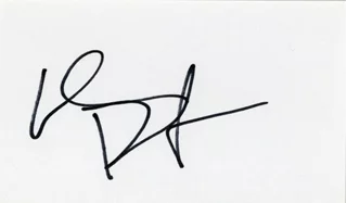 Willem DaFoe autograph