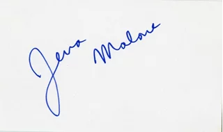 Jena Malone autograph