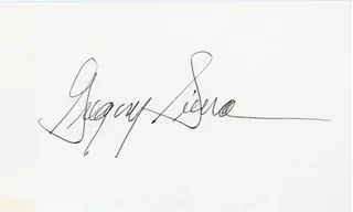 Gregory Sierra autograph