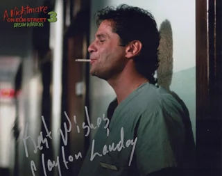 Clayton Landey autograph