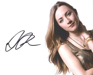 Saoirse Ronan autograph