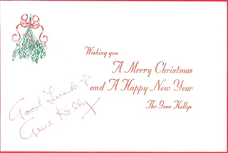 Gene Kelly autograph