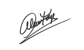 Alice Faye autograph
