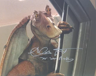 Ahmed Best autograph