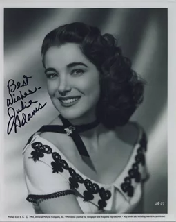 Julie Adams autograph