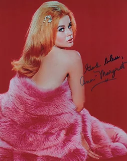 Ann-Margret autograph