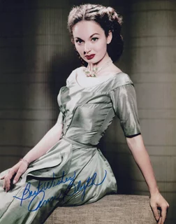 Ann Blyth autograph