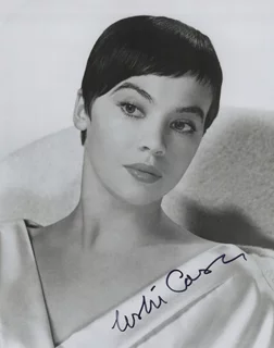 Leslie Caron autograph