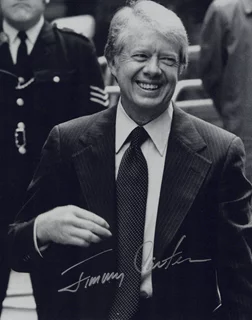Jimmy Carter autograph
