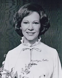 Rosalynn Carter autograph