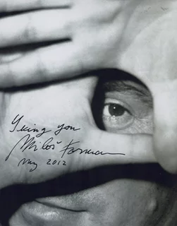 Milos Forman autograph
