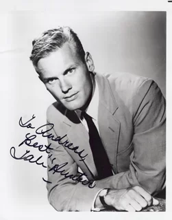 Tab Hunter autograph