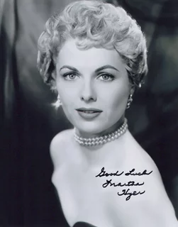 Martha Hyer autograph