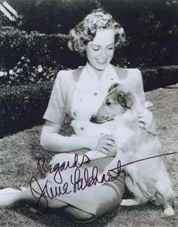 June Lockhart autograph