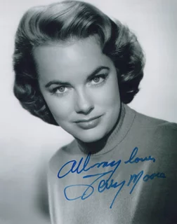 Terry Moore autograph