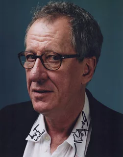 Geoffrey Rush autograph