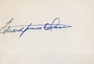 Edward James Olmos autograph
