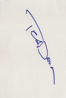 Ted Danson autograph