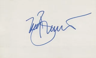 Tony Bennett autograph