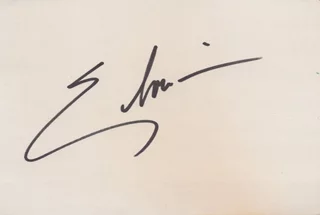 Elvira autograph