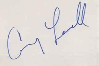 Carey Lowell autograph