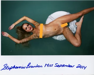 Stephanie Branton autograph