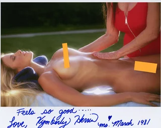 Kymberly Herrin autograph