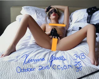 Kenna James autograph