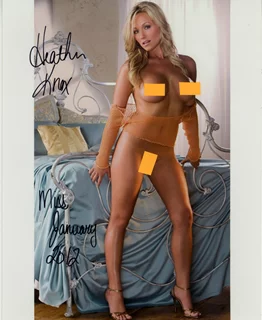 Heather Knox autograph