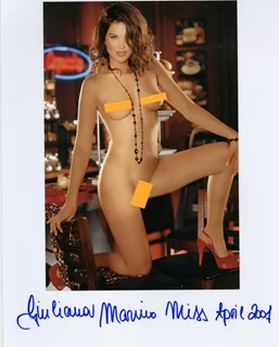 Giuliana Marino autograph