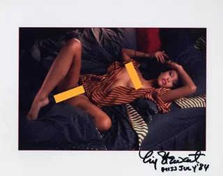 Liz Stewart autograph